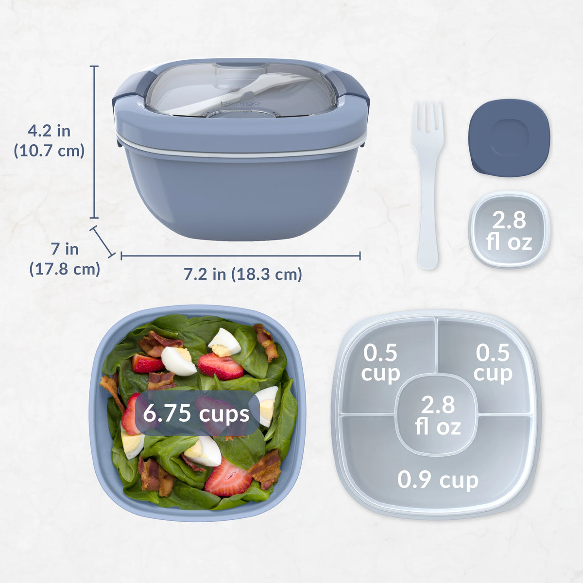 Bentgo Salad Container (2-Pack)