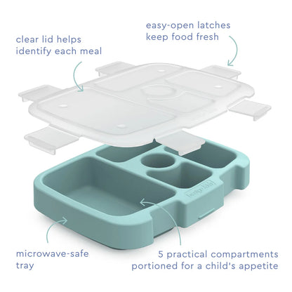 Bentgo Kids Prints Tray with Transparent Cover