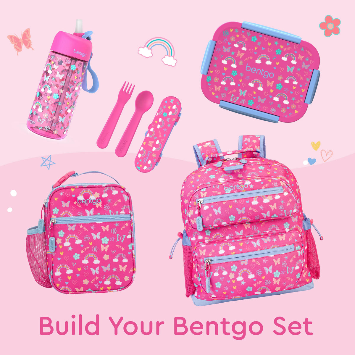 Bentgo Kids Snap & Go Lunch Box (2-Pack)