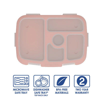 Bentgo Kids Prints Tray with Transparent Cover