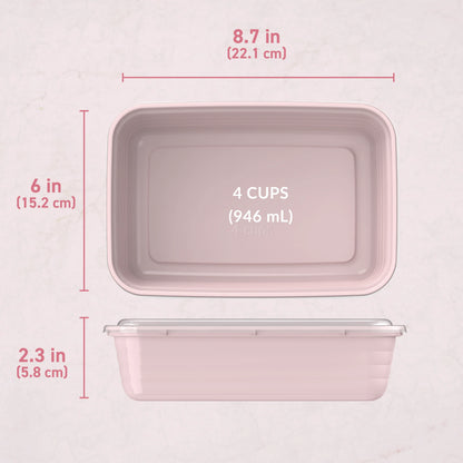 Bentgo Prep 1-Compartment Meal Prep Containers (20-Piece)