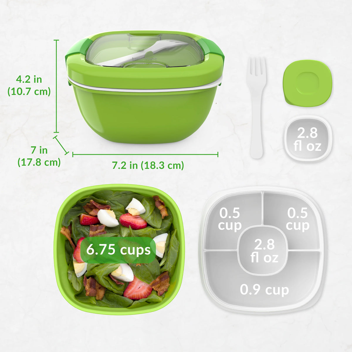 Bentgo Salad Container (2-Pack)