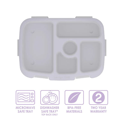 Bentgo Kids Prints Tray with Transparent Cover