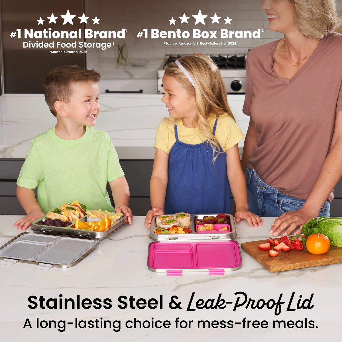 Bentgo Kids Stainless Steel Lunch Box
