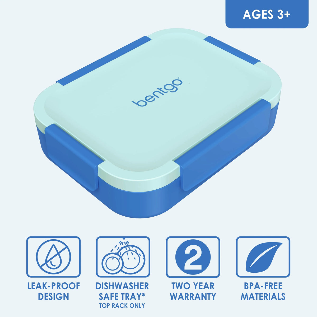 Bentgo Kids Snap & Go Lunch Box (2-Pack)