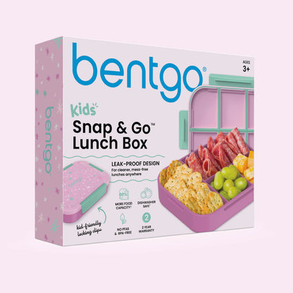 Bentgo Kids Snap & Go Lunch Box (2-Pack)