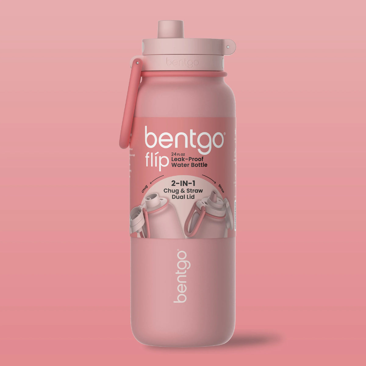 Bentgo Flip 2-in-1 Water Bottle (24 fl oz)