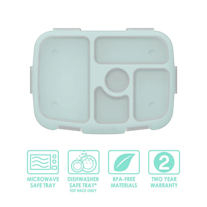 Bentgo Kids Prints Tray with Transparent Cover