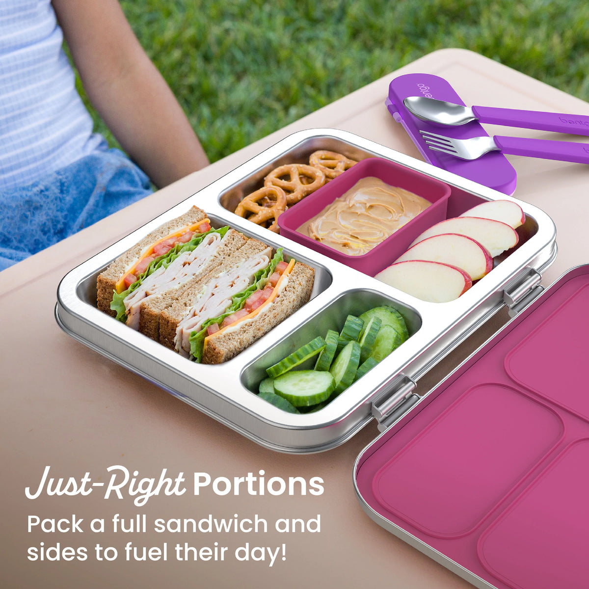 Bentgo Kids Stainless Steel Lunch Box