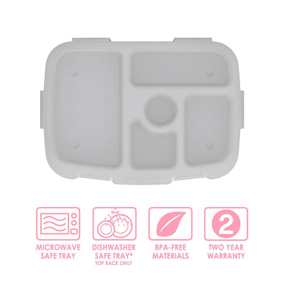 Bentgo Kids Prints Tray with Transparent Cover