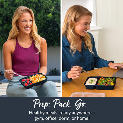 Bentgo Prep 2-Compartment Meal Prep Containers (20-Piece)