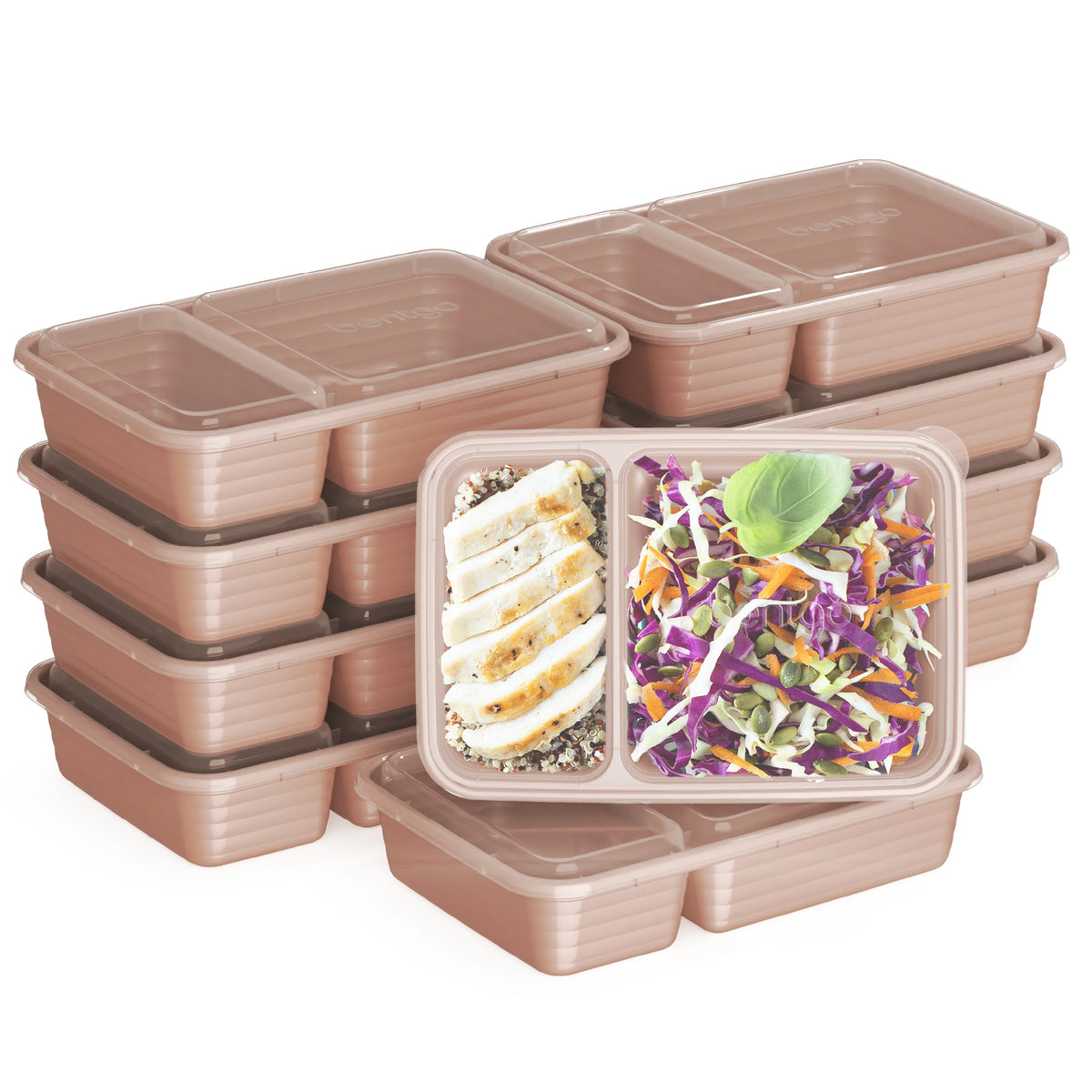 Bentgo Prep 2-Compartment Meal Prep Containers (20-Piece)