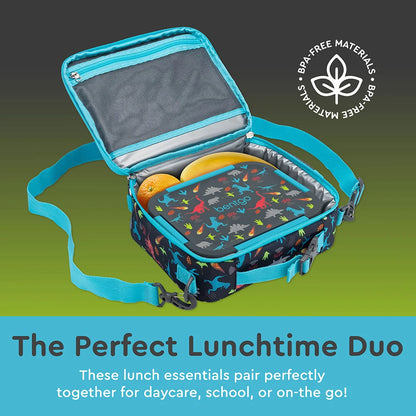 Bentgo Kids Snap & Go 2-Piece Lunch Set