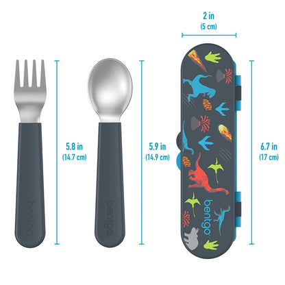 Bentgo Kids Stainless Steel Utensil Set
