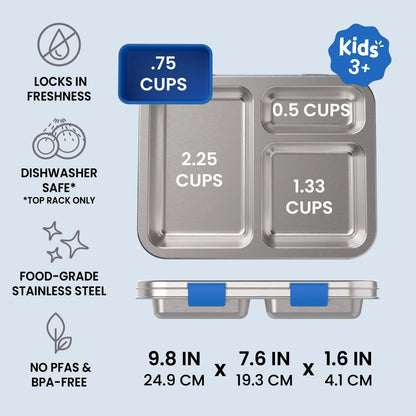 Bentgo Kids Stainless Steel Lunch Box (2-Pack)