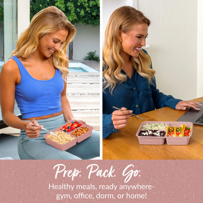 Bentgo Prep 3-Compartment Meal Prep Containers (20-Piece)
