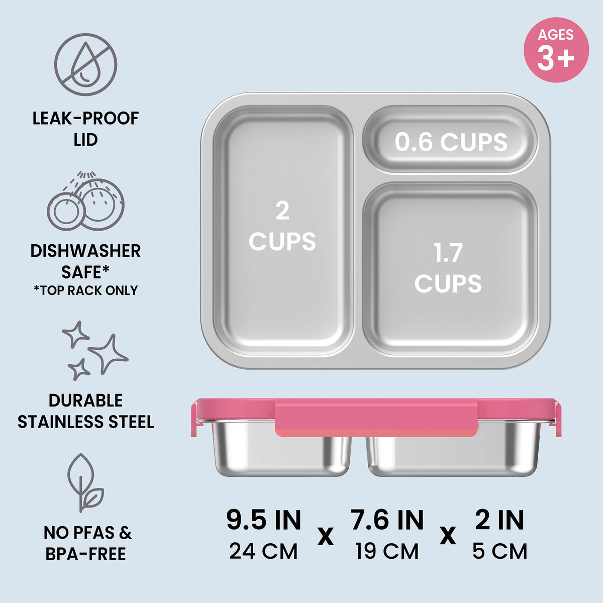 Bentgo Stainless Steel Lunch Box