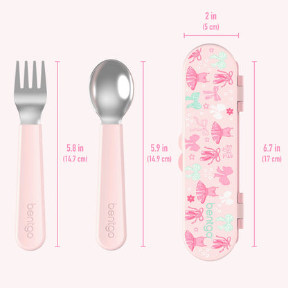 Bentgo Kids Stainless Steel Utensil Set