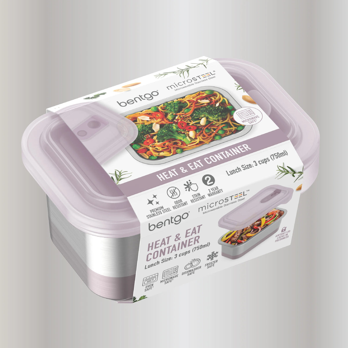 Bentgo MicroSteel Heat & Eat Container