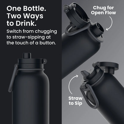Bentgo Flip 2-in-1 Water Bottle (40 fl oz)