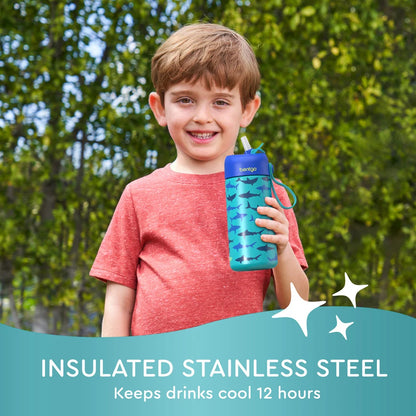 Bentgo Kids Stainless Steel Insulated Water Bottle (2-Pack)