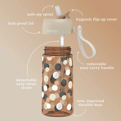 Bentgo Kids Whimsy & Wonder Prints Water Bottle