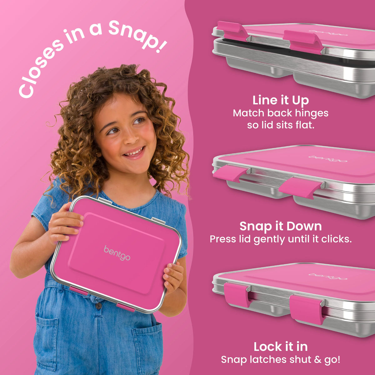 Bentgo Kids Stainless Steel Lunch Box