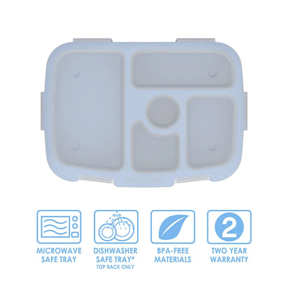 Bentgo Kids Prints Tray with Transparent Cover