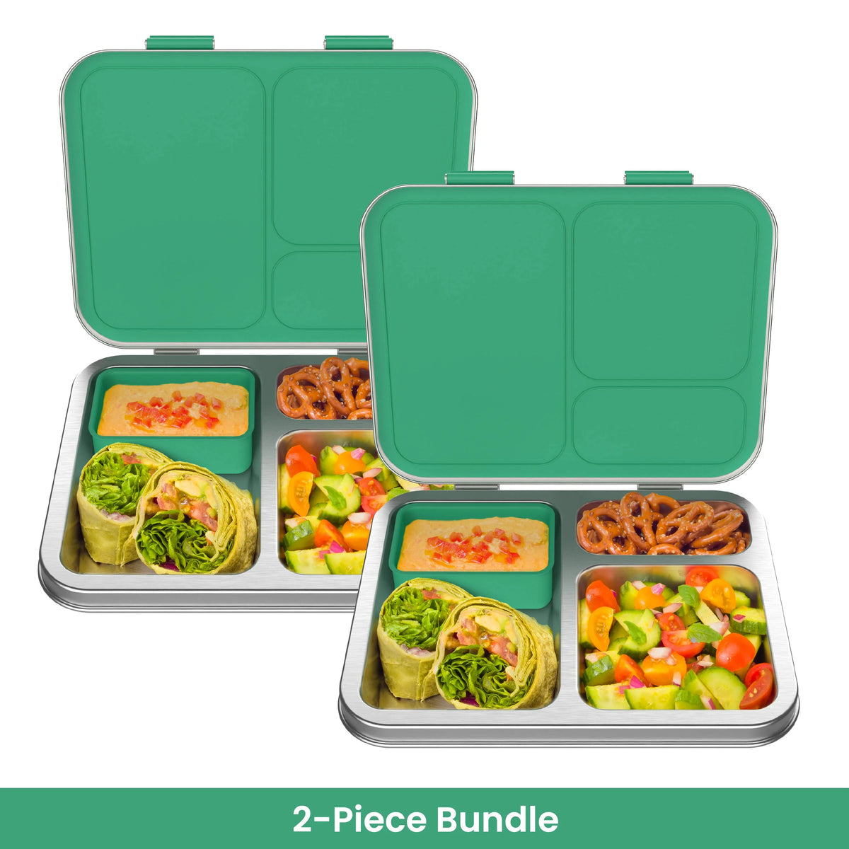 Bentgo Kids Stainless Steel Lunch Box (2-Pack)