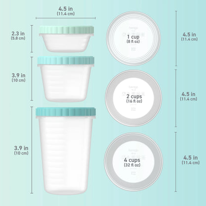 Bentgo Prep Twist-Top Containers (60-Piece)