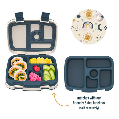 Bentgo Kids Prints Tray with Transparent Cover