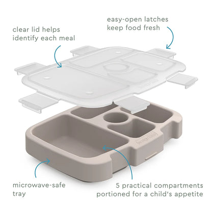 Bentgo Kids Prints Tray with Transparent Cover
