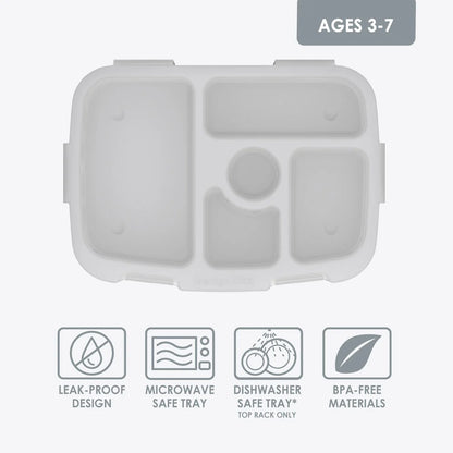 Bentgo Kids Tray with Transparent Cover (Glitter)