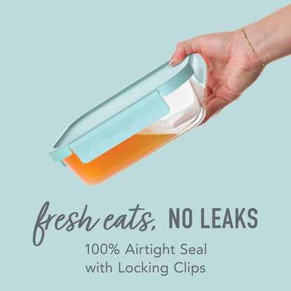Bentgo Glass Leak-Proof Food Storage Set (8-Piece)