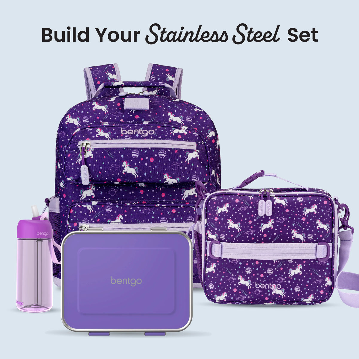 Bentgo Kids Stainless Steel Lunch Box (2-Pack)