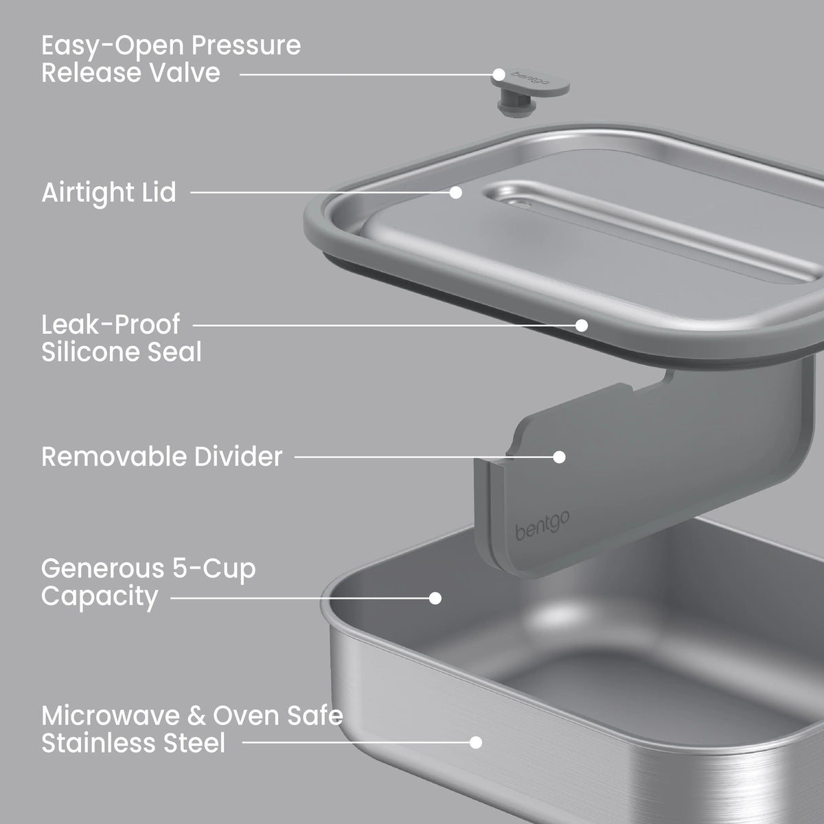 Bentgo MicroSteel Lunch Box