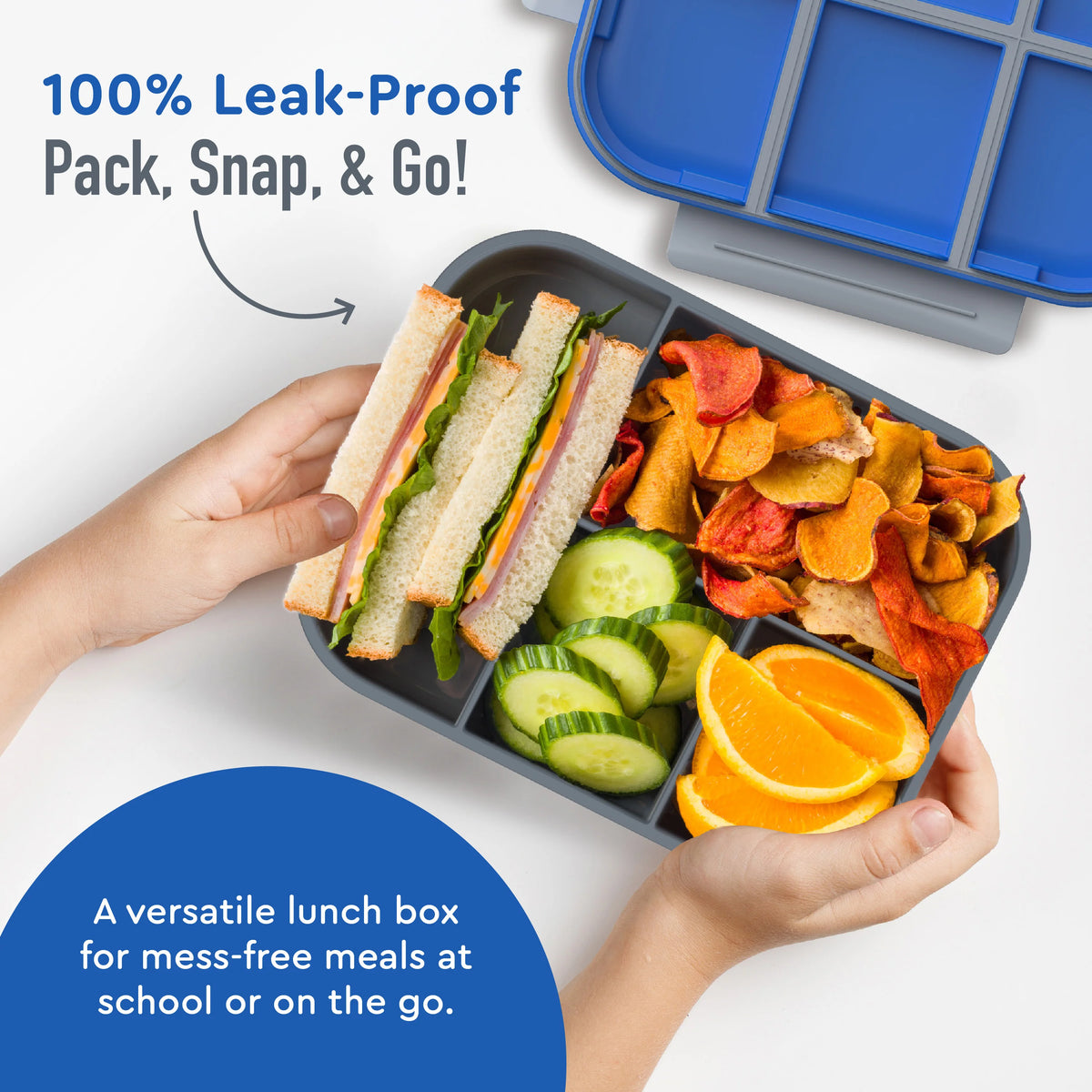 Bentgo Kids Snap & Go Lunch Box