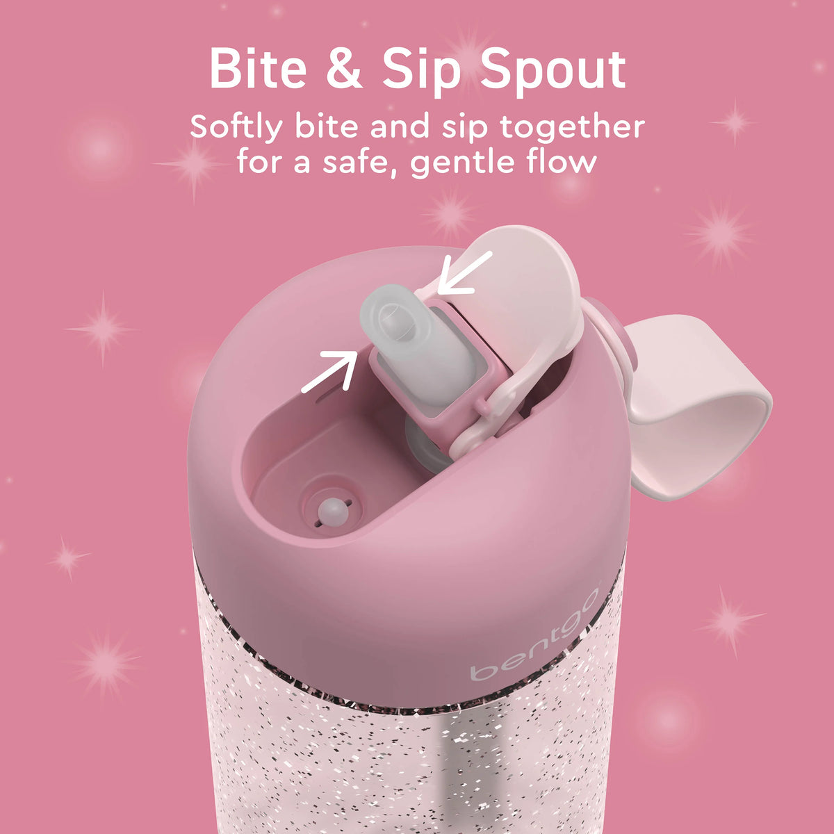 Bentgo Kids Water Bottle (Glitter)