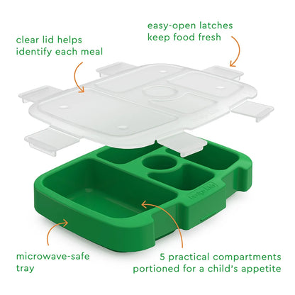 Bentgo Kids Prints Tray with Transparent Cover