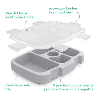 Bentgo Kids Prints Tray with Transparent Cover