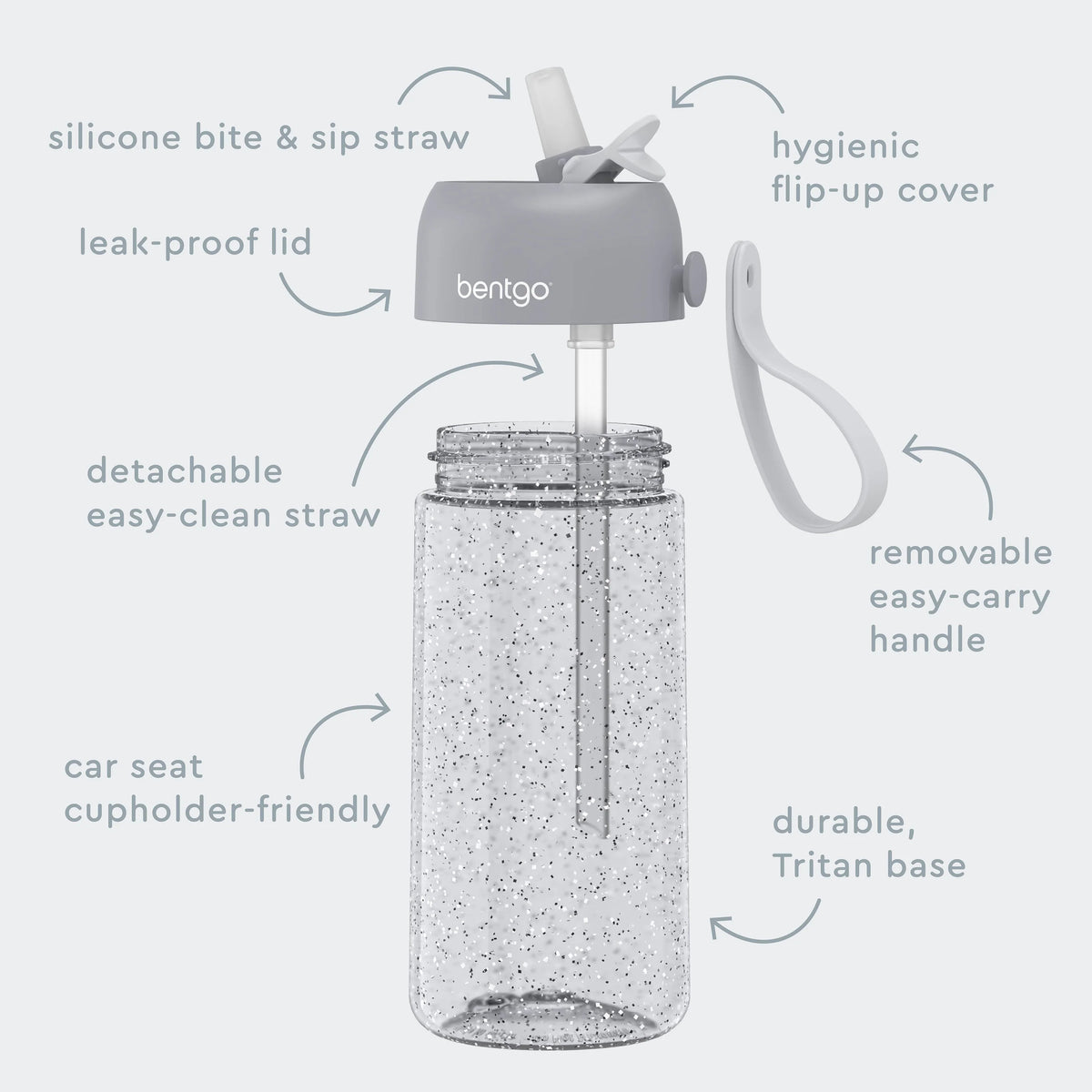 Bentgo Kids Water Bottle (Glitter)