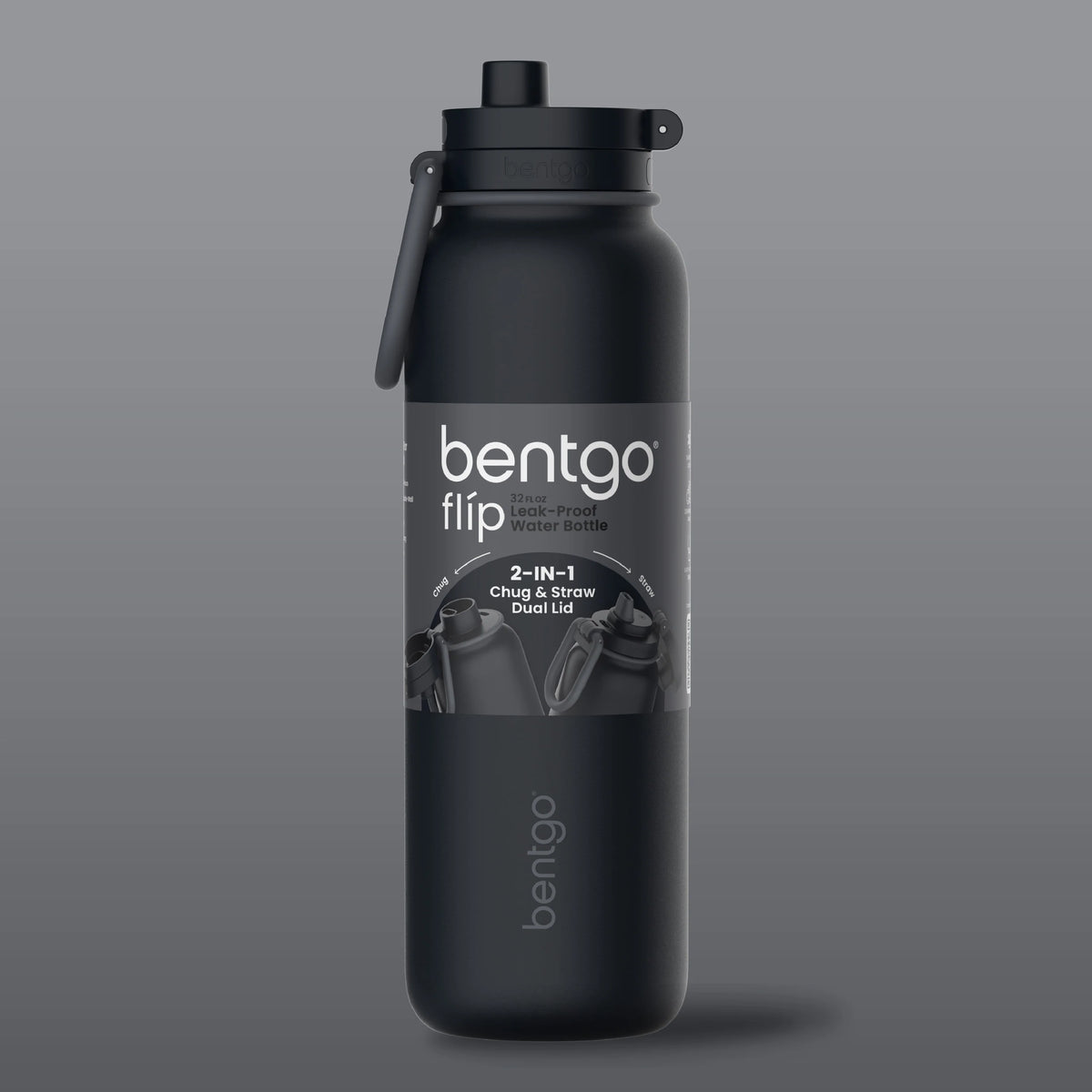 Bentgo Flip 2-in-1 Water Bottle (32 fl oz)