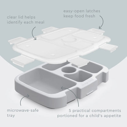 Bentgo Kids Tray with Transparent Cover (Glitter)