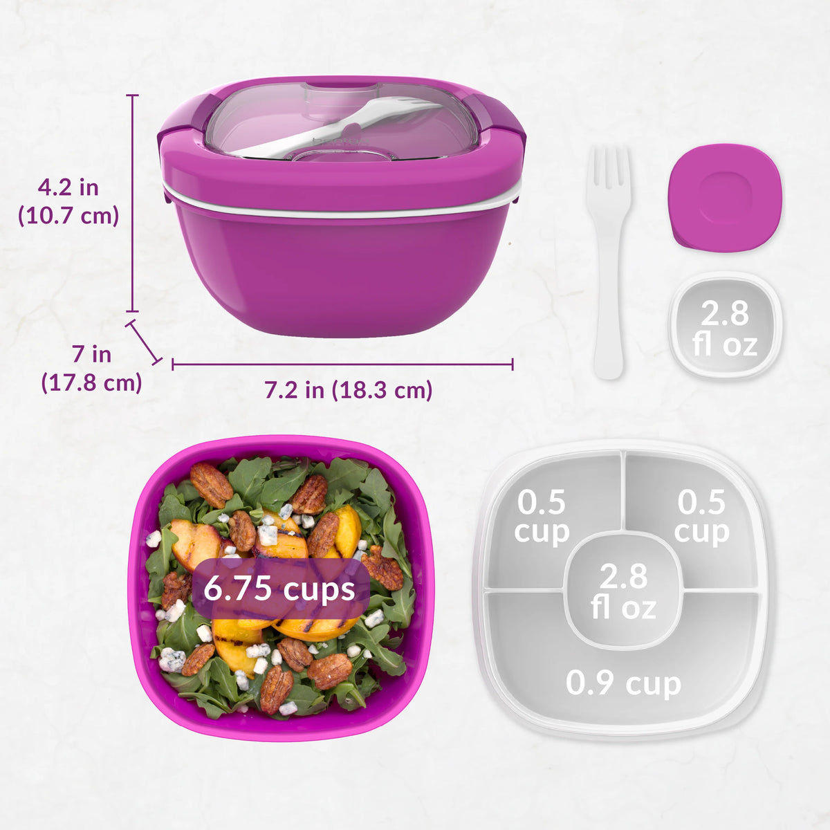 Bentgo Salad Container (2-Pack)